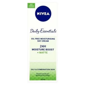 Image of Nivea Visage Oil Free Day 50ml Moisturising Day Cream 50ml