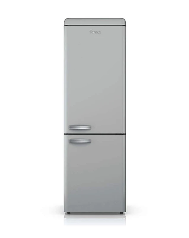 Image of Swan Retro Fridge Freezer Grey