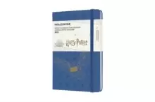 Image of Moleskine Ltd. Ed. Harry Potter 2022 12-Month Weekly Pocket Hardcover Notebook : Antwerp Blue