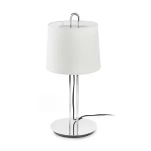 Image of Montreal Table Lamp Round Tapered White, E27