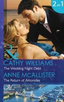 Image of The Wedding Night Debt by Cathy Williams Book