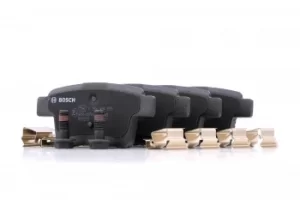Image of Bosch Brake Pads FORD,JAGUAR 0 986 494 076 1356392,1522073,4S712M008AA Disk Pads,Brake Pad Set, disc brake C2S48024,C2S52081