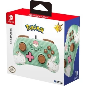 Image of Pokemon Pikachi and Eevee Nintendo Switch Mini Horipad