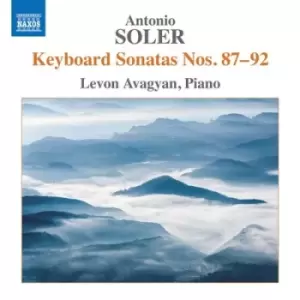 Image of Antonio Soler Keyboard Sonatas Nos 87-92 by Antonio Soler CD Album
