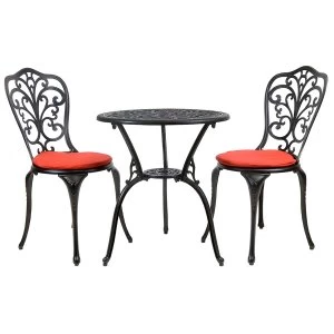 Image of Charles Bentley Aluminium Bistro Set