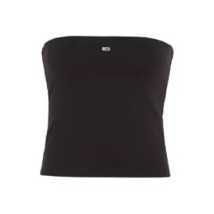 Image of Tommy Jeans Tjw Bby Essential Tube Top - Black