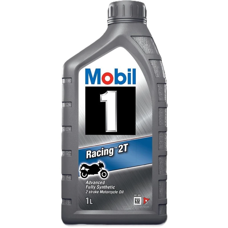 Image of MOBIL 157371 Engine oil MOBIL 1 RACING 2T (DYED) Capacity: 1l, Full Synthetic Oil Engine Oil (1862)
