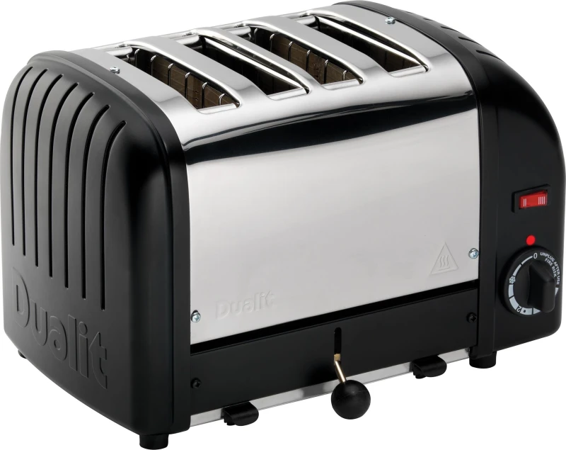 Image of Dualit Classic Vario 40344 4 Slice Toaster - Black