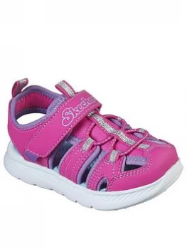 Image of Skechers Toddler Girls C-Flex Closed Toe Sandals - Pink, Size 7 Younger