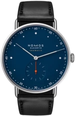 Image of Nomos Glashutte Watch Metro Neomatik 39 Midnight Blue Sapphire Crystal