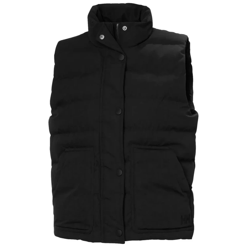 Image of Womens Helly Hansen Escape Puffer Vest Noir Female M