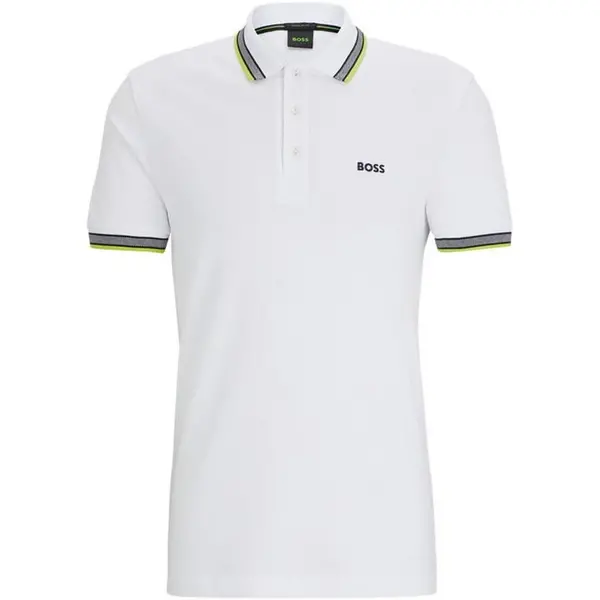 Image of BOSS Paddy Polo Shirt - Beige S