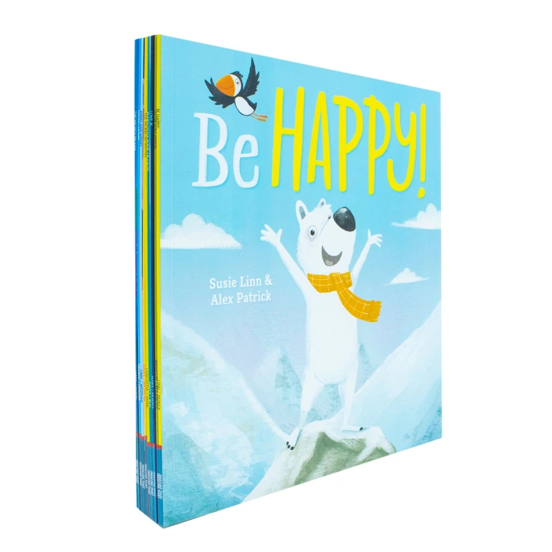 Image of Let's Talk About Our Behaviour and Feelings 10 Illustrated Stories Books Collection Set Worry Monsters, Be Happy Various (Susie Linn Alex Patrick) Boo