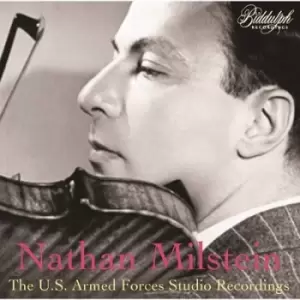 Image of Nathan Milstein The US Armed Forces Studio Recordings by Nathan Milstein CD Album