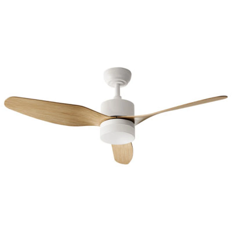 Image of Beliani Ceiling Fan With Light Anderson With Remote LED Light Brown