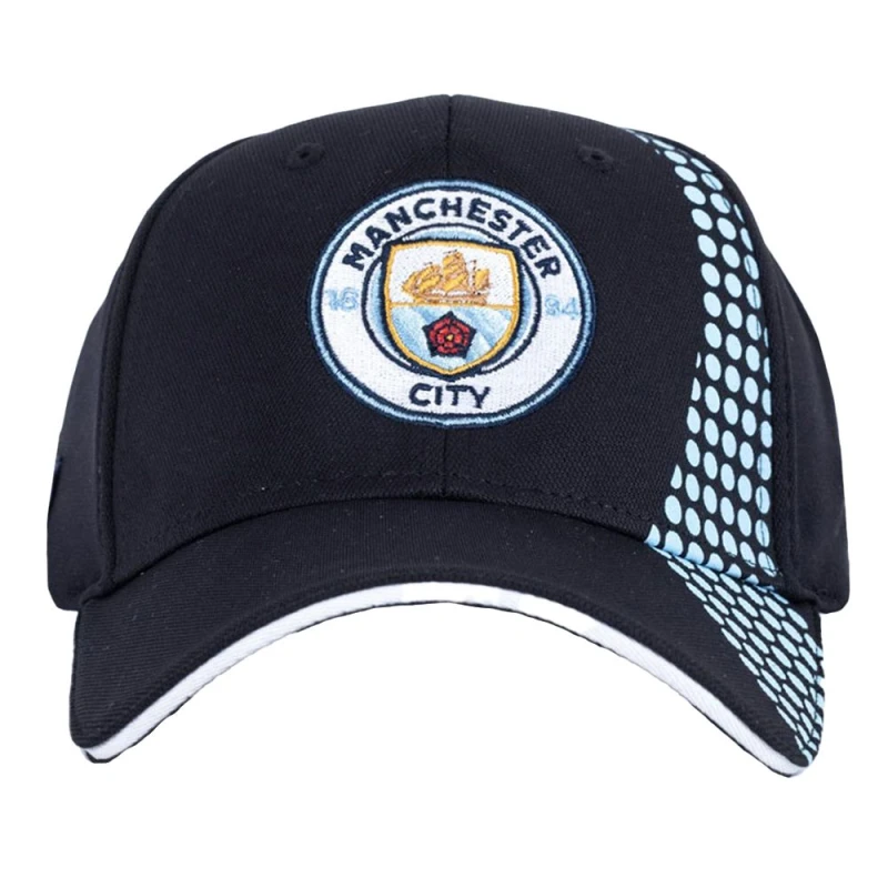 Image of Manchester City FC Womens UCL Cap in Jet Black Jet Black Female One Size