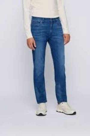 Image of Hugo Boss Delaware Denim Jeans Silver Size 36 Men