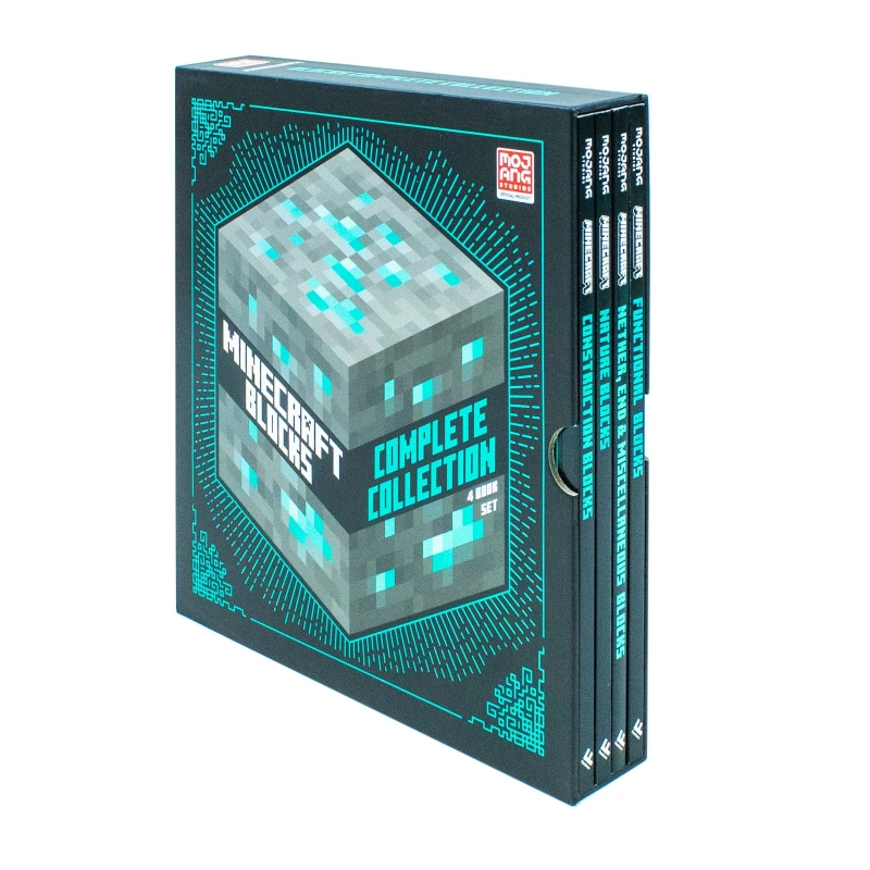 Image of Minecraft Blocks Complete Collection 4 Books Set by Mojang AB Nature Blocks Mojang AB Books