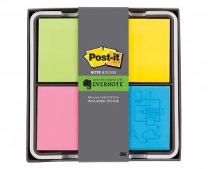 Image of Post it Evernote Quad Dispenser For 76x76mm Post it Notes