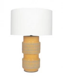 Image of Pacific Lifestyle Textured Stoneware Table Lamp