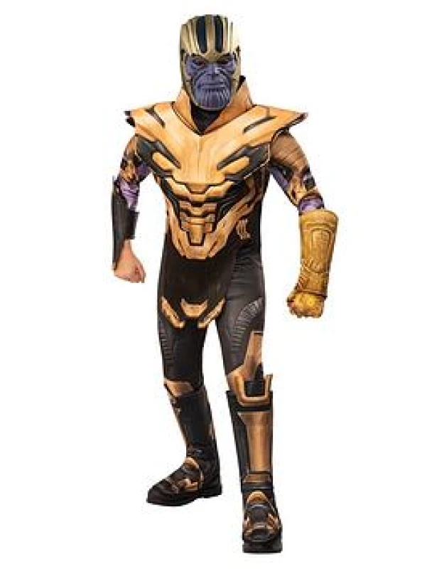 Image of The Avengers Deluxe Thanos Child Costume One Colour WZH7N Unisex 3-4,8-10