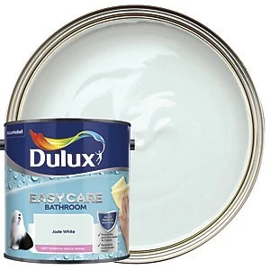 Image of Dulux Easycare Bathroom Jade White Soft Sheen Emulsion Paint 2.5L