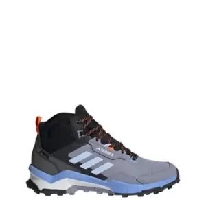 Image of adidas Terrex AX4 Mid GORE-TEX Hiking Shoes Mens - Silver Violet / Blue Dawn / Co