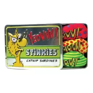 Image of Yeowww Catnip Stinkies Sardine Tin Cat Toy, 3"