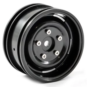 Image of Ftx Outback Steel Look Lug Wheel (2) - Black