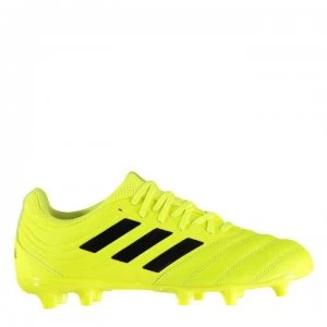 Image of adidas Copa 19.3 Junior FG Football Boots - SolYellow/Black
