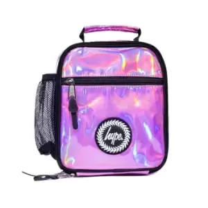 Image of Hype Holographic Lunch Bag (One Size) (Pink)