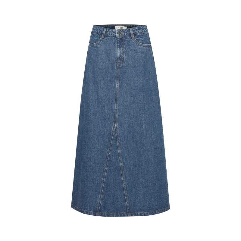 Image of Ichi Denim skirt For Her Ichi Aveny SK2 Bleu Female 38