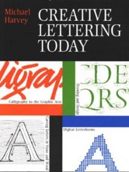 Image of Creative Lettering Today by Michael Harvey Paperback