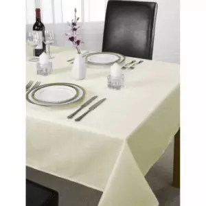 Image of Green & Sons Table Cloth Chequers 63" Cream
