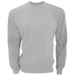 Image of SG Mens Long Sleeve Crew Neck Sweatshirt Top (L) (Mercury)