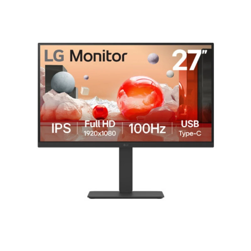 Image of LG 27BA650 27 IPS Full HD 100Hz USB-C Monitor 27BA650-B.AEK Black