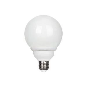 Image of GE Lighting 23W Heliax w. Glass Globe Compact Fluorescent Bulb A