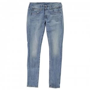 Image of G Star Lynn Mid Skinny Jeans - medium aged ant