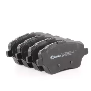 Image of BREMBO Brake pad set PRIME LINE P 24 151 Brake pads,Brake pad set, disc brake FORD,Fiesta Mk6 Schragheck (JA8, JR8),Fiesta Mk7 Schragheck,B-MAX (JK)
