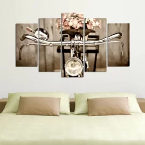 Image of 5MF-7 Multicolor Decorative MDF Painting (5 Pieces)