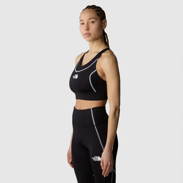 Image of Hakuun Sports Bra with Logo Print