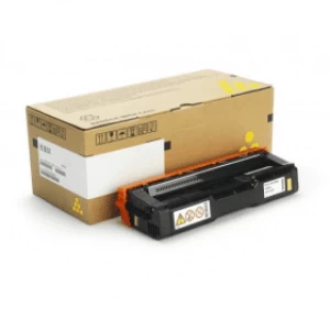Image of Ricoh 407534 Yellow Laser Toner Ink Cartridge