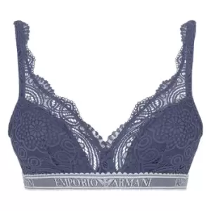 Image of Emporio Armani Padded Bra - Blue