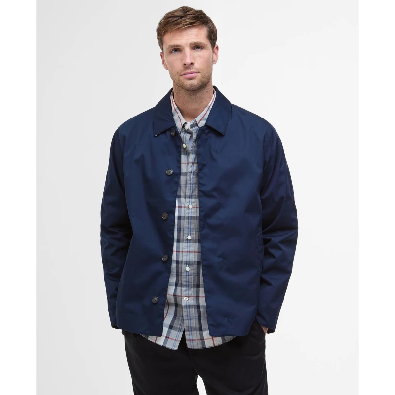 Image of Barbour Barbour Short Rokig Waterproof Jacket - Navy Navy WB57S Male 2XL,L,M,S,XL