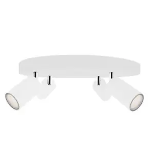 Image of Eye Ceiling Spotlight Clusters White, 30cm, 4x GU10