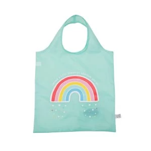Image of Sass & Belle Chasing Rainbows Foldable Shopping Bag