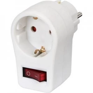 Image of Brennenstuhl 1508070 In-line socket with switch White