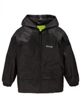 Image of Regatta Boys Stormbreak Jacket - Black, Size 13-14 Years