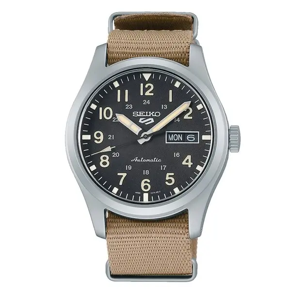 Image of Seiko 5 Sports SRPG35K1 Automatic Fabric Strap Watch - W24117