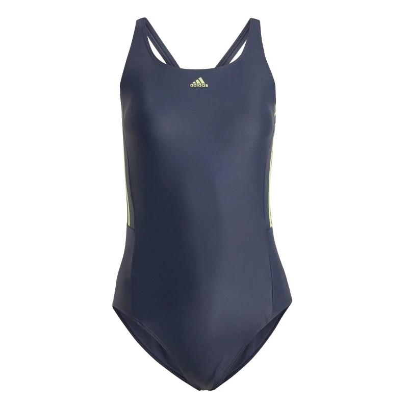 Image of adidas Classic 3-Stripes Swimsuit Womens - Blue Blue XS